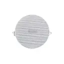 Plastic ceiling speaker rimless