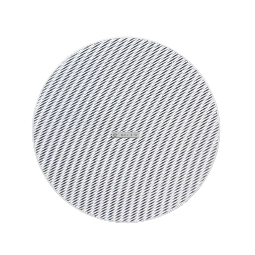 Plastic ceiling speaker rimless 6.5"