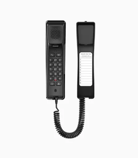 [H2U-Black] H2U-Black Fanvil IP Phone wall 